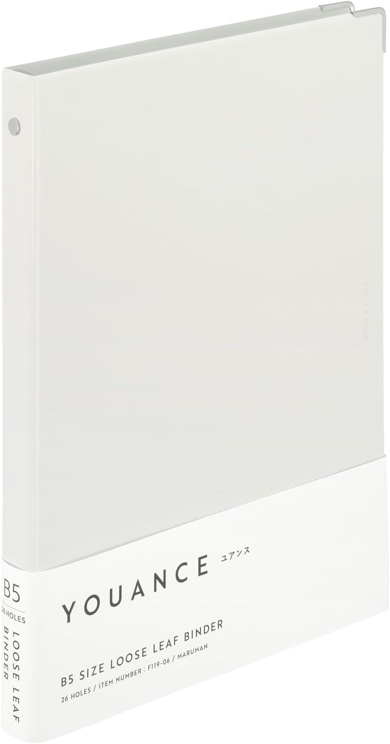 Maruman FM64-30 Loose Leaf Binder Yuance Mini 5 Hole, Light Purple 30 41R29muijcL. AC SL1500 - northernschoolofshiatsu.co.uk