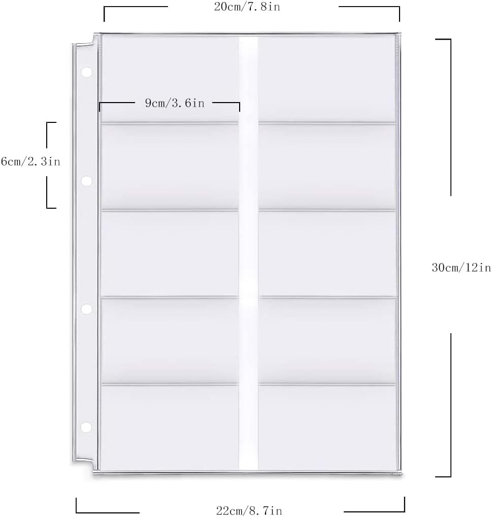 6 Pack A6 6 Holes Binder Name Card Holder Plastic Business Card Organizer Binder Coupon Holder Waterproof 6 Holes Card Holder for Personal Organiser (Name Card Holder, A6) 68 41X7bI02J+L. AC SL1200 - northernschoolofshiatsu.co.uk