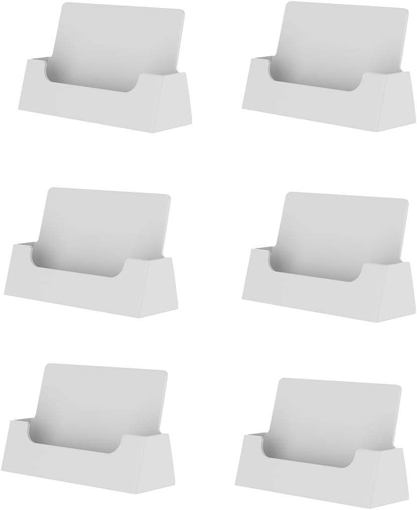 Business Card Holder Holds 3.5" x 2" Store Credit Gift Appointment Cards Hanging Hardware Included Trade Shows Medical Office Dental Clinics Clear Acrylic Plastic by Marketing Holders 35 41oC+9W6ZRL. AC SL1280 - northernschoolofshiatsu.co.uk