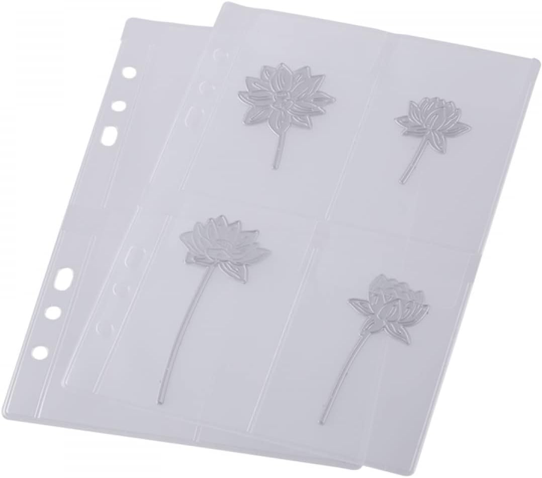 BAOFALI 10 Pack A5 Size Plastic Binder Pockets,6 Holes Waterproof PVC Folders Loose Leaf Bag forBudgeting Loose Leaf Bags Planner Insert Pouches Photo,Document, Stamp & Die Storage Bills Organizer 13 - northernschoolofshiatsu.co.uk