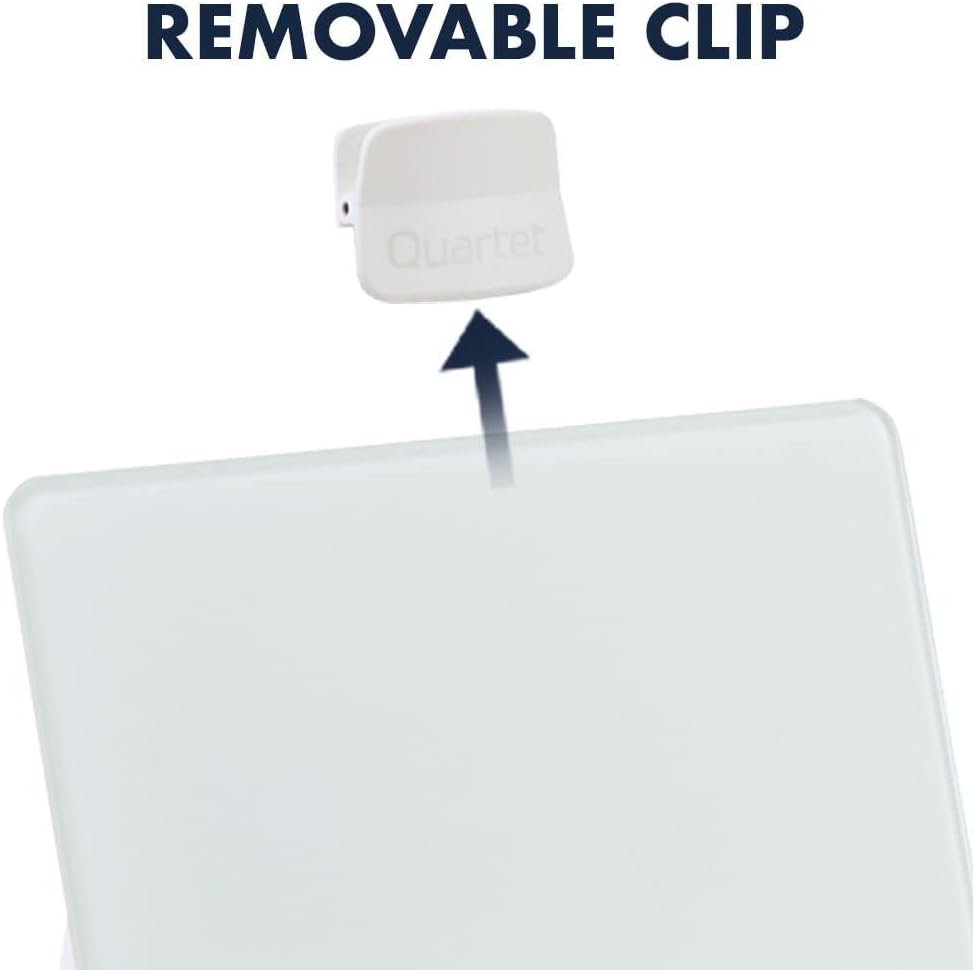 Quartet Glass Whiteboard Desktop Easel, 9" x 11", Dry Erase Surface, Clean Erase, Includes 1 Dry Erase Marker, White (GDE119) 5 41t98oXZZgL. AC SL1000 - northernschoolofshiatsu.co.uk