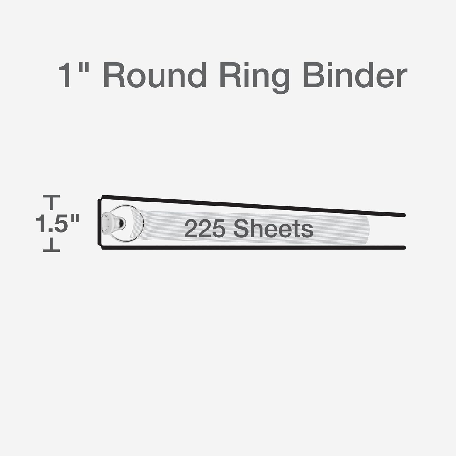 Cardinal 3 Ring Binders, Binders for School and Office, Durable 1 Inch, Round Rings, Holds 225 Sheets, ClearVue Presentation View, Non-Stick, Two-Tone Pastel Interiors, 4 Pack (1002479) 3 510aKui 6WL. SL1500 - northernschoolofshiatsu.co.uk