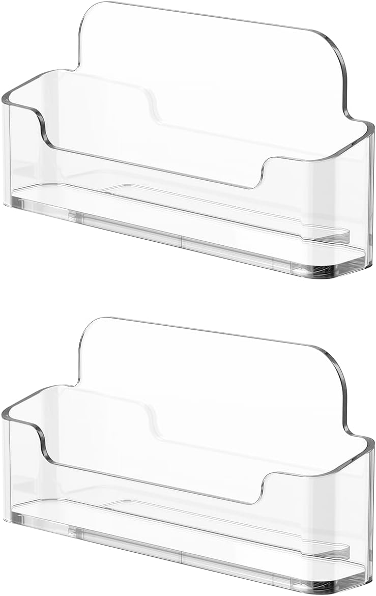 Business Card Holder Holds 3.5" x 2" Store Credit Gift Appointment Cards Hanging Hardware Included Trade Shows Medical Office Dental Clinics Clear Acrylic Plastic by Marketing Holders 71 5120+2NK9HL. AC SL1280 - northernschoolofshiatsu.co.uk