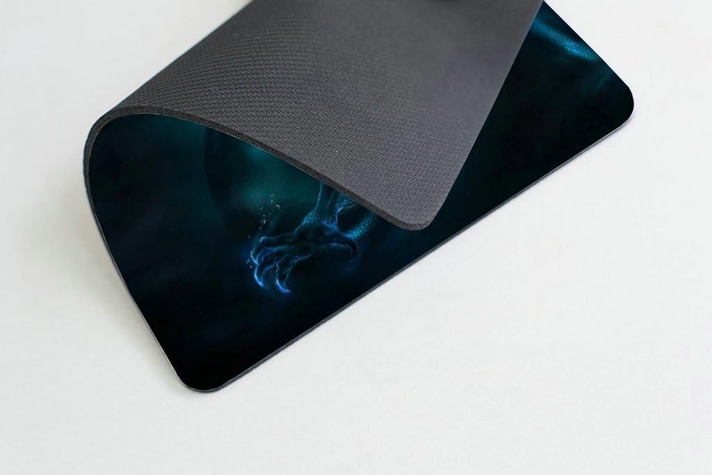 Smooffly Mouse pad Unique Design Mouse Pad Cool Blue Dragon Design Gaming Mousepad 4 513DhGNFjRL. AC SL1024 - northernschoolofshiatsu.co.uk