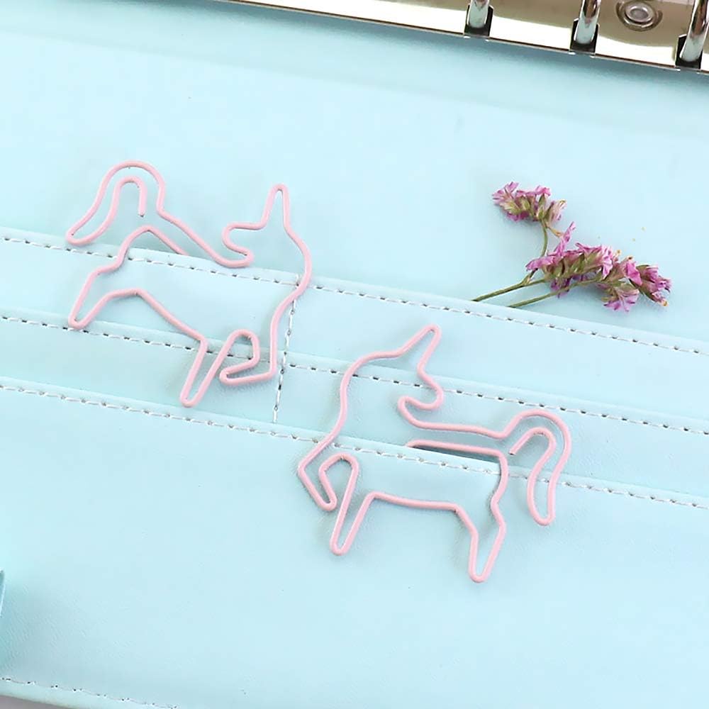 Unicorn Paper Clips, Cute Small Animal Shape Paperclips - Bookmark Clips Metal File Note Clips Page Marker for School Wedding Party Invitation Decoration - Planner Paperclips (20 pcs) (Unicorn) 4 513KQlPci1L. AC SL1000 - northernschoolofshiatsu.co.uk