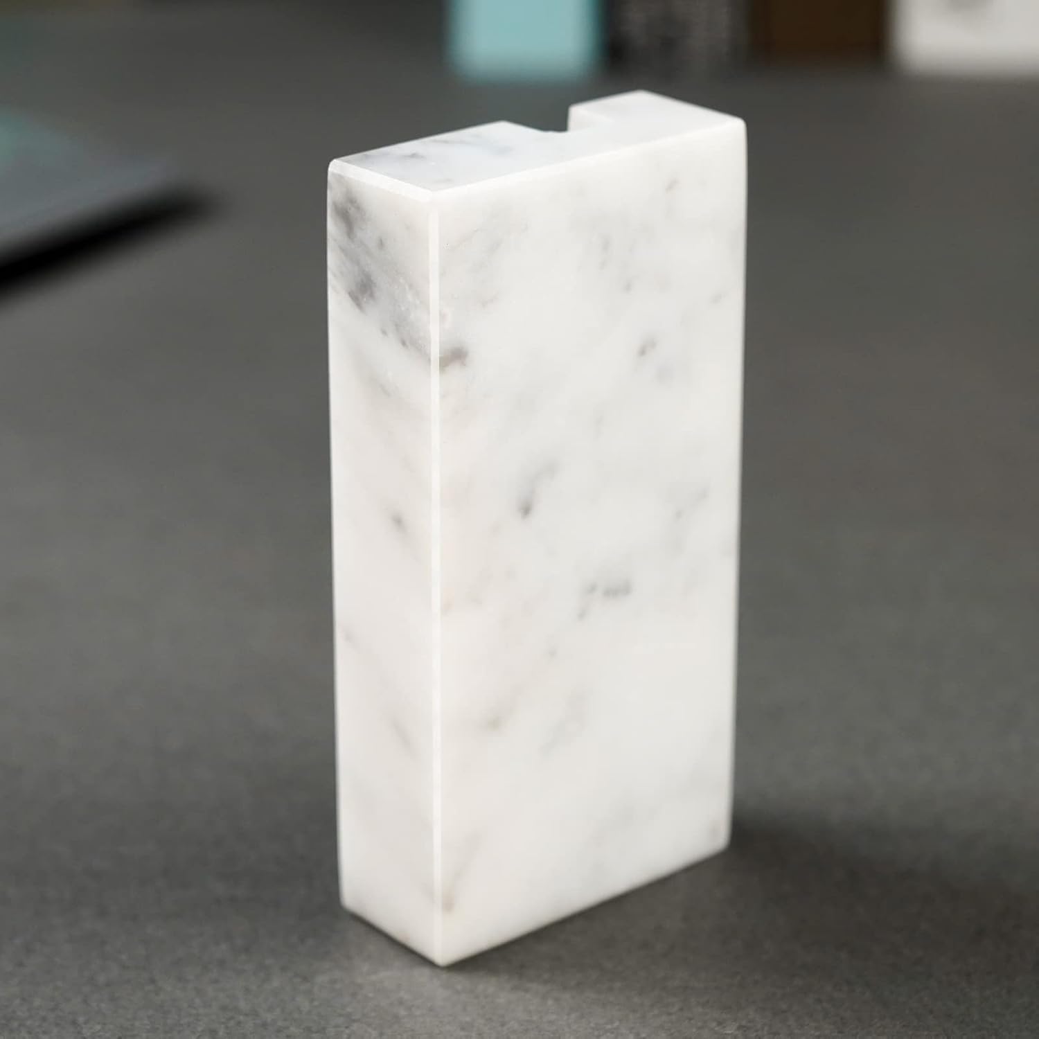 MaxGear Business Card Holder for Desk, White Carrara Marble Card Display Stand Holders Holds up to 50 Cards, Elegant Desktop Organizer for Home and Office 7 516kVGoEcyL. AC SL1500 - northernschoolofshiatsu.co.uk