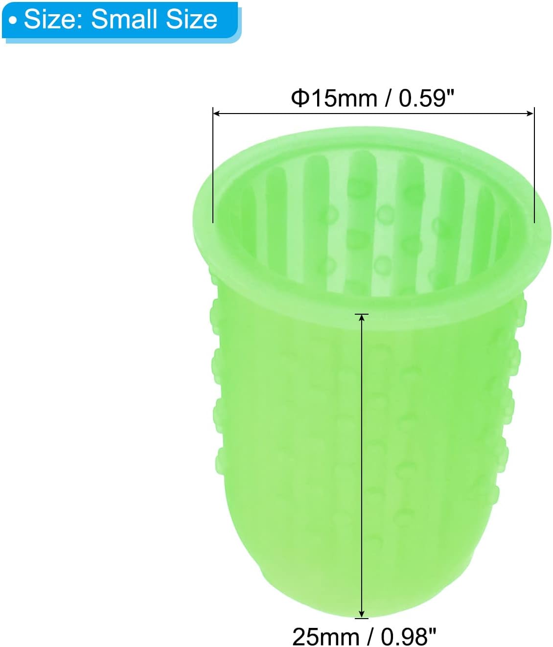 PATIKIL 0.59 Inch Rubber Finger Tips, 20 Pack Silicone Thumb Fingertip Protector Covers Guard Pads Thimble for Office Counting Sorting Sewing, Pink Small Size 12 518RqhKemzL. AC SL1500 - northernschoolofshiatsu.co.uk