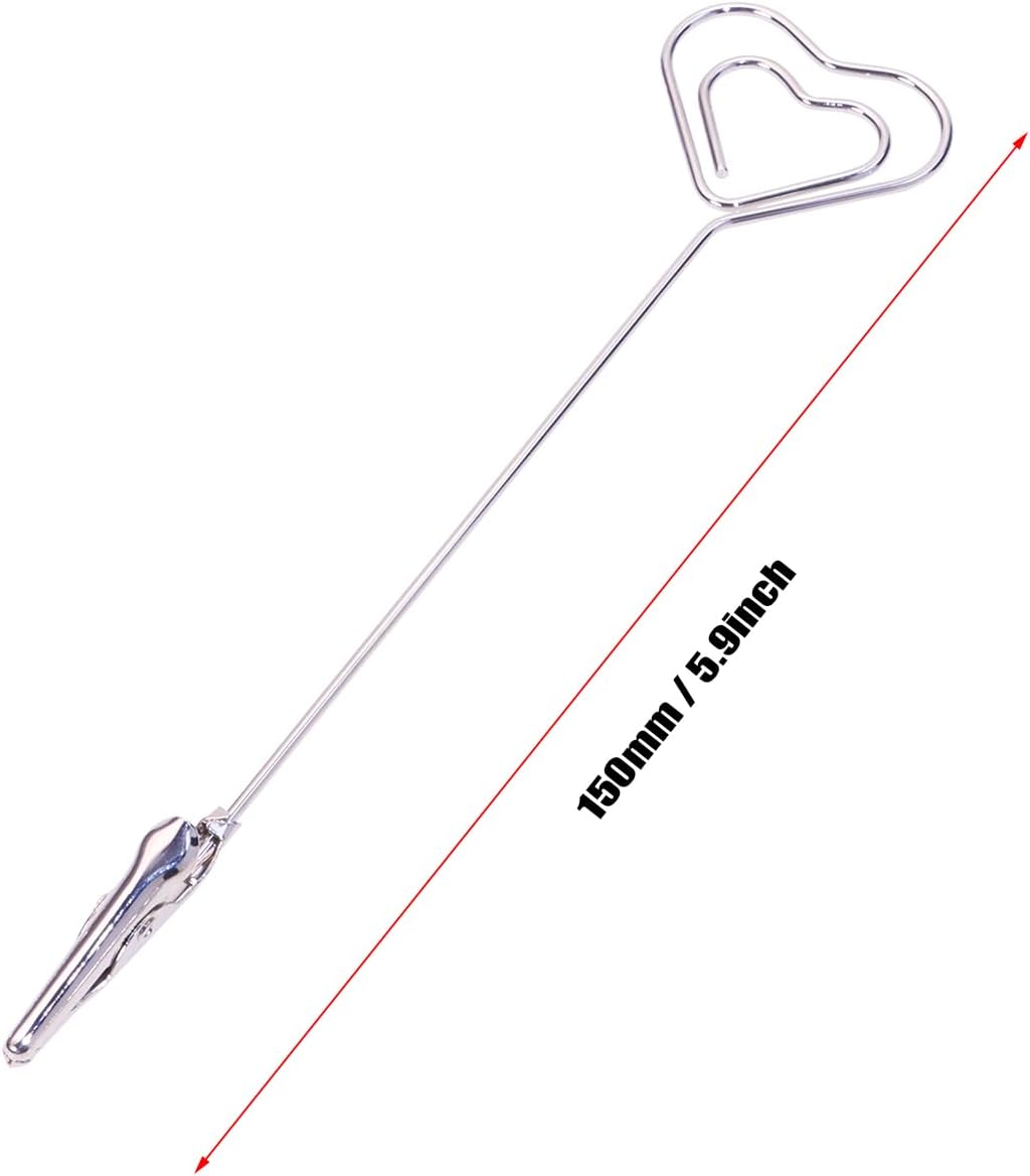 Tupalizy 5PCS Bracelet Helper Tool Picture Holders Wire Alligator Clip for Bracelets Jewelry Necklace Table Numbers Photos Place Cards Wedding Reception Memo Small Painting Craft Clamps,5.9Inch,Silver 7 51EqS9vjYfL. AC SL1500 - northernschoolofshiatsu.co.uk