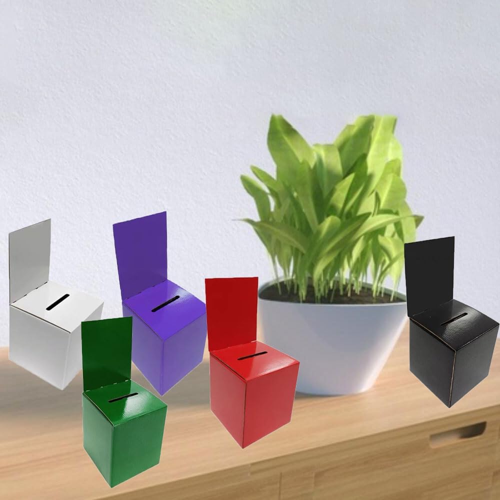 Donation Charity Boxes Suggestion Box Ballot Box Cardboard Raffle Ticket Cash & Check Money Case with Removable Header for Tabletop Use Tickets Business Card Voting, Black 7 51F2LjXqLiL. AC SL1000 - northernschoolofshiatsu.co.uk
