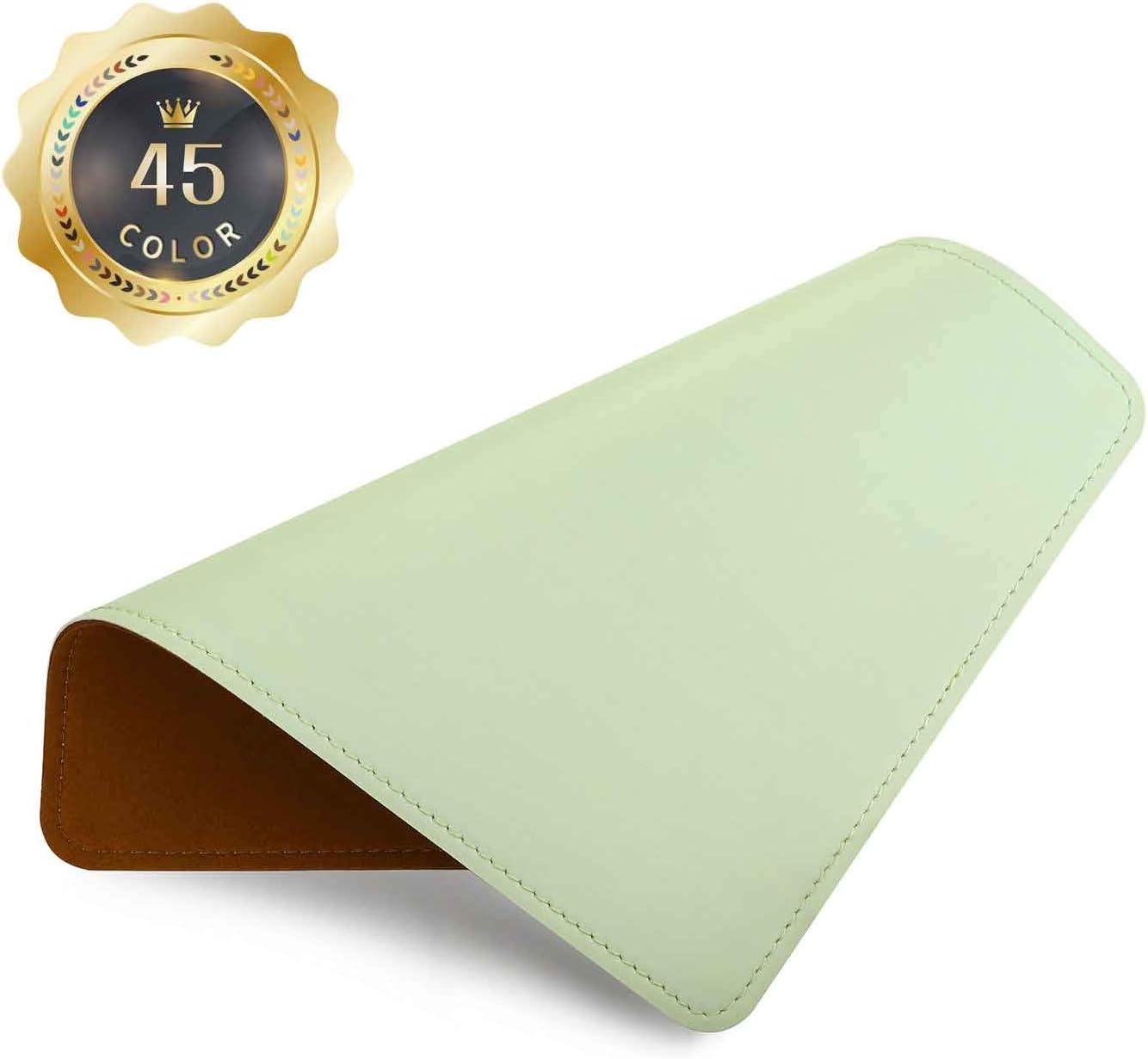 Mouse Pad, PU Mouse Pad,Leather Mouse Pad with Stitched Edge Micro-Fiber Base with Non-Slip Waterproof,Mouse Pad for Computers,Laptop, 8x11Inch (Caramel Brown) 188 51FeMZlgYiL. AC SL1500 - northernschoolofshiatsu.co.uk