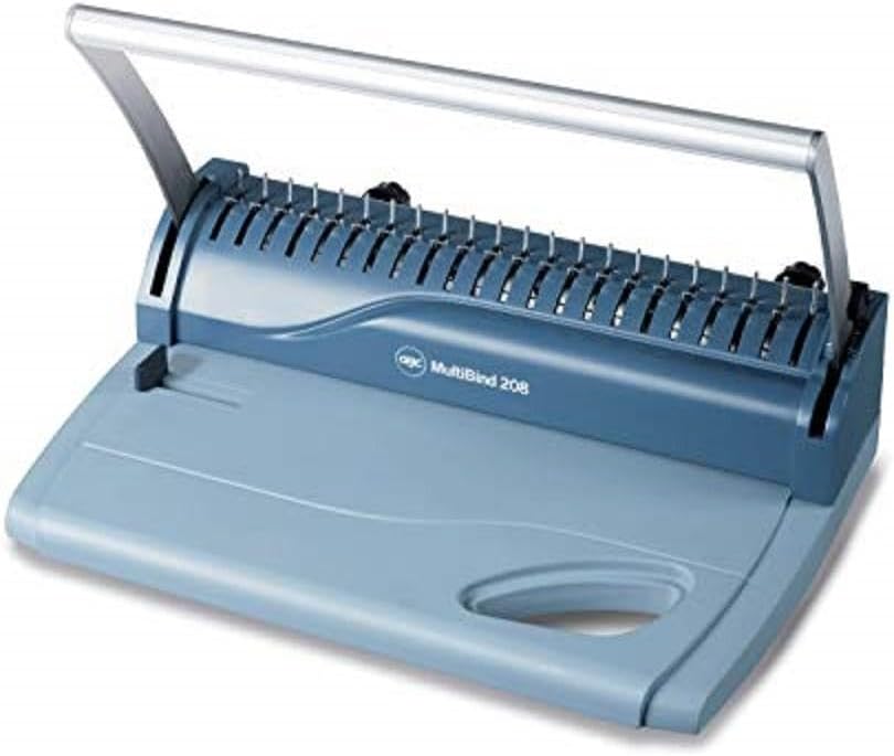 GBC MultiBind 208 Multifunctional Binder, 8 Sheet Punch Capacity, 125 Sheet Binding Capacity, A4, Blue, 4400110 3 51HvC3gz1 L. AC SL1000 - northernschoolofshiatsu.co.uk