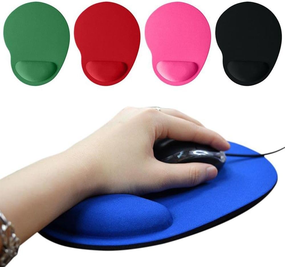 Solid Color Mouse Pad Ergonomic Mouse Pad with Wrist Support Non-Slip Gel Bottom Hand Rest Mice Pad for Home Office Gaming Working(black), AM17CD0BQIBUS 4 51JUjbDan8L. AC SL1000 - northernschoolofshiatsu.co.uk
