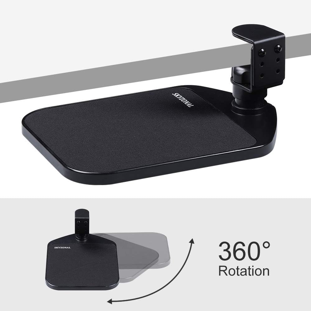 Ergonomic Mouse Platform Under Desk Ergonomic Wrister Mouse Pad (Black) 4 51M9vUZhuOL. AC SL1000 - northernschoolofshiatsu.co.uk
