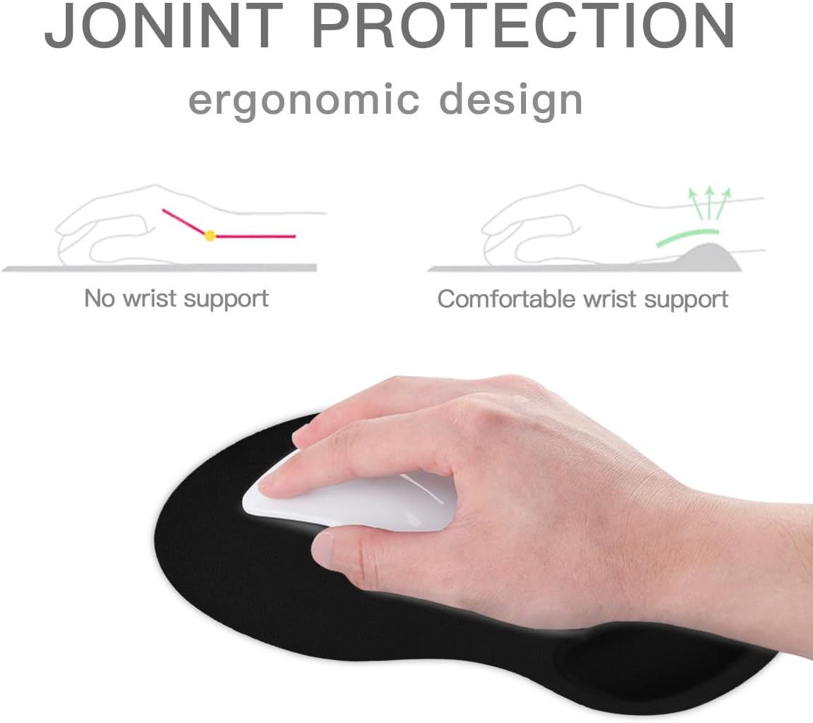 Personalized Wrist Rest Mouse Pad, Add Your Photo, Text, Logo or Art Design, Custom Your own Customized Gaming, Office Mousepad, Black, 7.6-9 3 51NMPfCMy8L. AC SL1200 - northernschoolofshiatsu.co.uk
