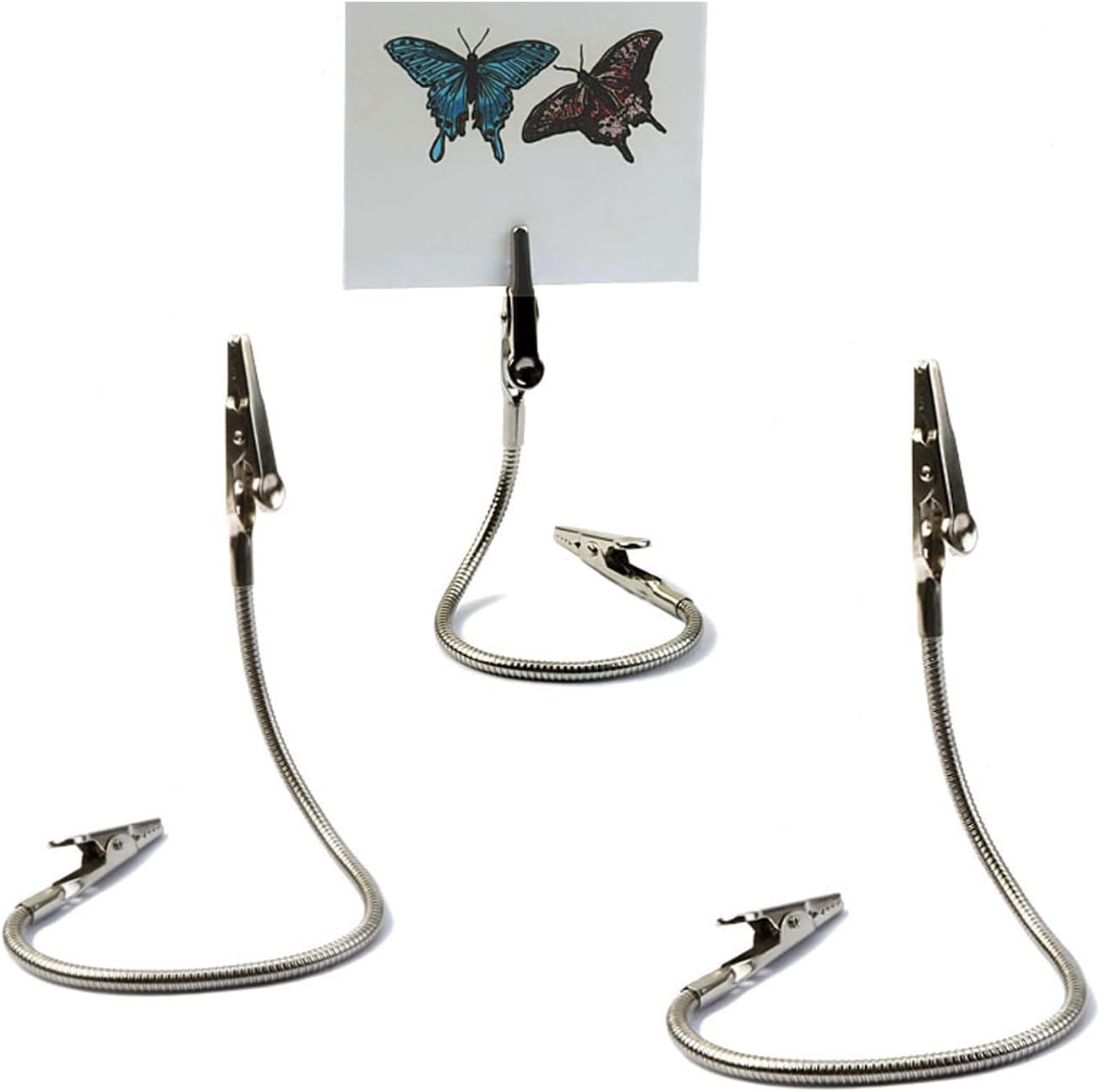 10 Pieces Double Head Alligator Clip,Metal Long Hose Flexible Clip for Memo Clip Photo Picture DIY Note Holders,23CM/9.05inch 2 51Q6egscoZL. AC SL1500 - northernschoolofshiatsu.co.uk