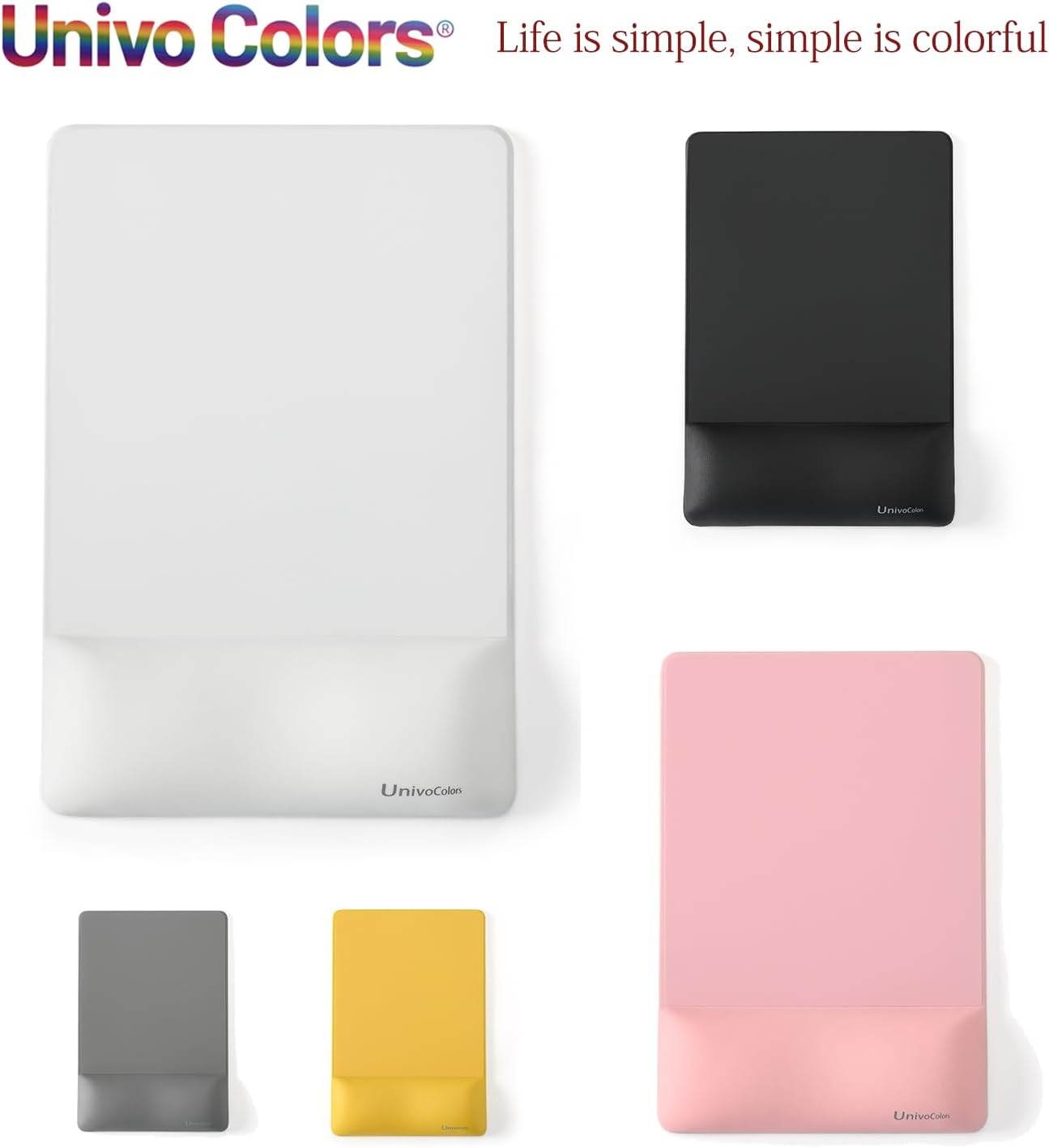 UnivoColors Design-Wave Set of Keyboad Wrist Rest & Mouce Pad,Artificial Sheepskin+Memory Foam+Ergonomic+Anti-Slip Gel, Resilience Support During Work and Gaming,Keyboard Accessory,White 8 51Qwt11TboL. AC SL1500 - northernschoolofshiatsu.co.uk