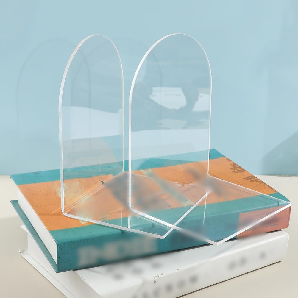 2 Pcs Arch Acrylic Bookends Transparent Book Ends Desktop Organizer Book Ends Office Bookshelf Bookends Library Book Bookends Stopper 2 51R9JFdtN6L. AC SL1001 - northernschoolofshiatsu.co.uk
