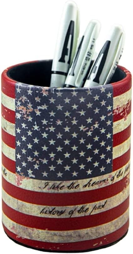 Pen Pencil Holder Cup Container PU Leather Desk Organizer Stand Decor Brush Scissor Holder Decoration Office Desk Home School (3.3" x 3.3" x 4", Black) 72 51RflhgJWNS. AC SL1000 - northernschoolofshiatsu.co.uk