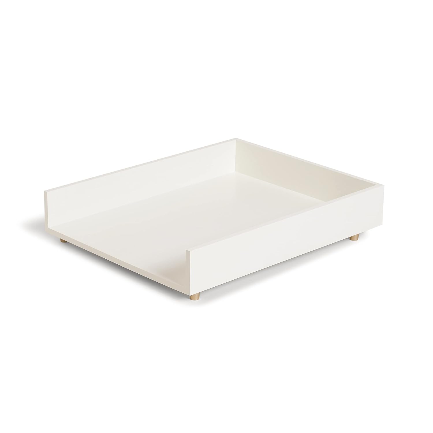 U Brands Juliet Paper Tray, Office Organization Supplies, White and Gold, 1 Count 1 51SlHq3ZTeL. SL1500 - northernschoolofshiatsu.co.uk
