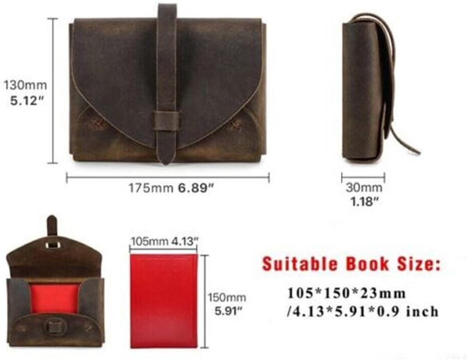 Vintage Leather Book Cover Case Bag Storage Protective Notebook Cover 1 51TBnhXK0AL. AC SL1001 - northernschoolofshiatsu.co.uk
