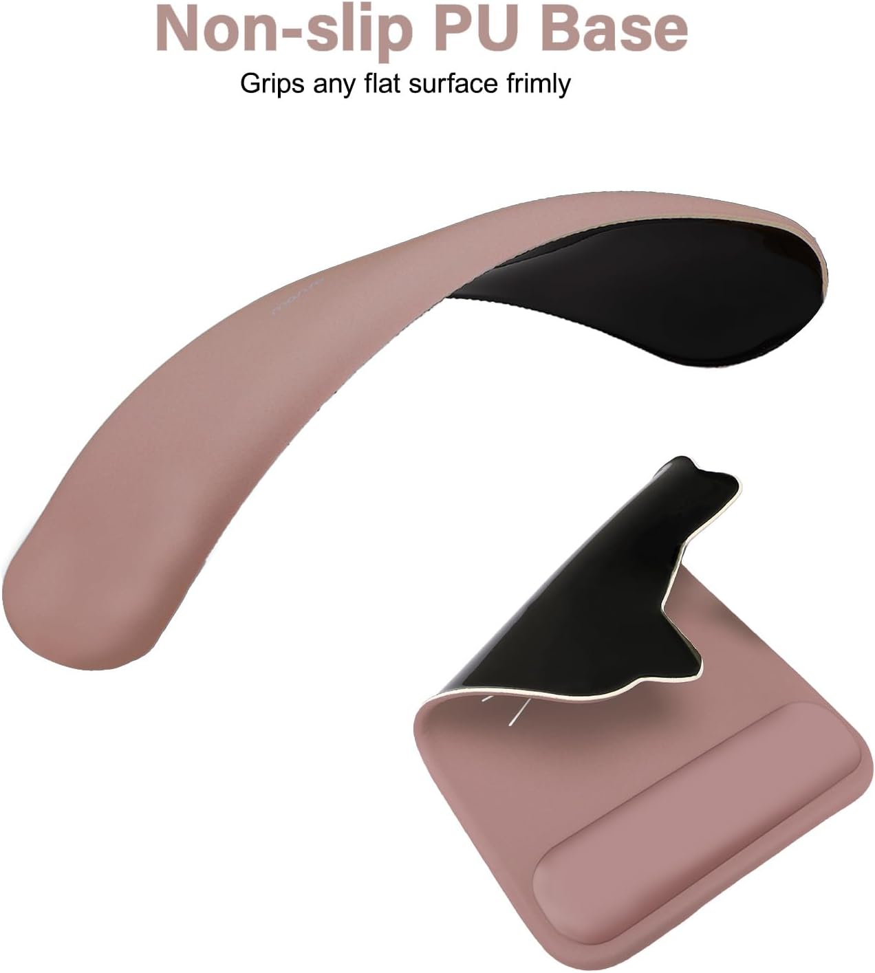 MOSISO Wrist Rest Support for Mouse Pad&Keyboard Set, Cute Cat Ear Shape Ergonomic Mousepad Non-Slip Base Home/Office Pain Relief&Easy Typing Pad with Neoprene Cloth & Raised Memory Foam, Dusty Rose 5 51U4ry6wcwL. AC SL1500 - northernschoolofshiatsu.co.uk