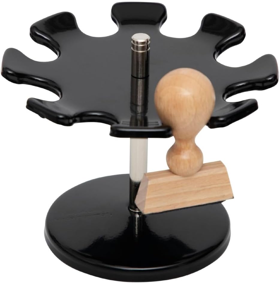 Round Version Premium Stamp Holder Metal Stamp Rack for 12 Stamps - Black 9 51UloewAaXL. AC SL1345 - northernschoolofshiatsu.co.uk