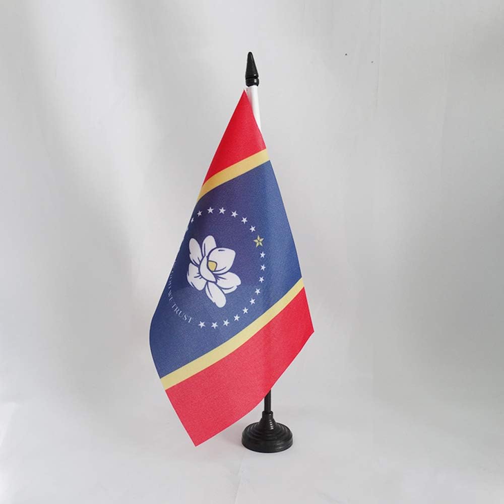 AZ FLAG New 2020 Mississippi State Table Flag 5'' x 8'' - in God We Trust Desk Flag 21 x 14 cm - Black Plastic Stick and Base 1 51VWkMbdhIL. AC SL1000 - northernschoolofshiatsu.co.uk