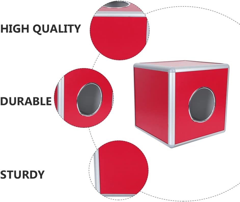 Cabilock Lucky Ball Game Box: Square Storage Container Metal Donation Box Opaque Ballot Box for Votes Advice Suggestion Cards Fundraising ( 29x29x29cm ) 9 51XdNykzwvL. AC SL1007 - northernschoolofshiatsu.co.uk