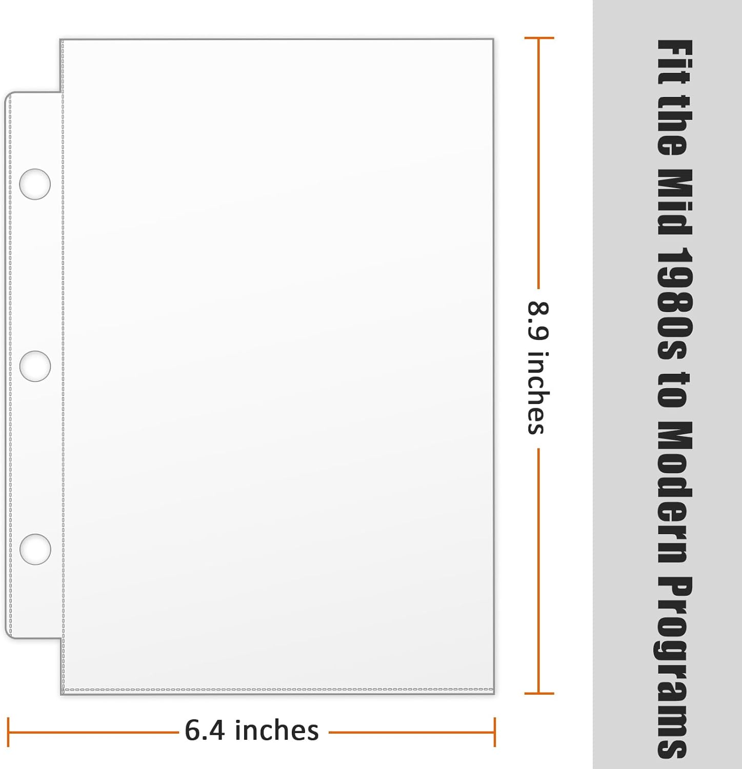 Page Protectors for Broadway Play Program and Theater Programs, 50 Sheet Protectors, Fit 5.5 x 8.5 Programs from Mid 1980s to Modern, Binder Sleeves 2 51dKA4fFL9L. AC SL1500 - northernschoolofshiatsu.co.uk