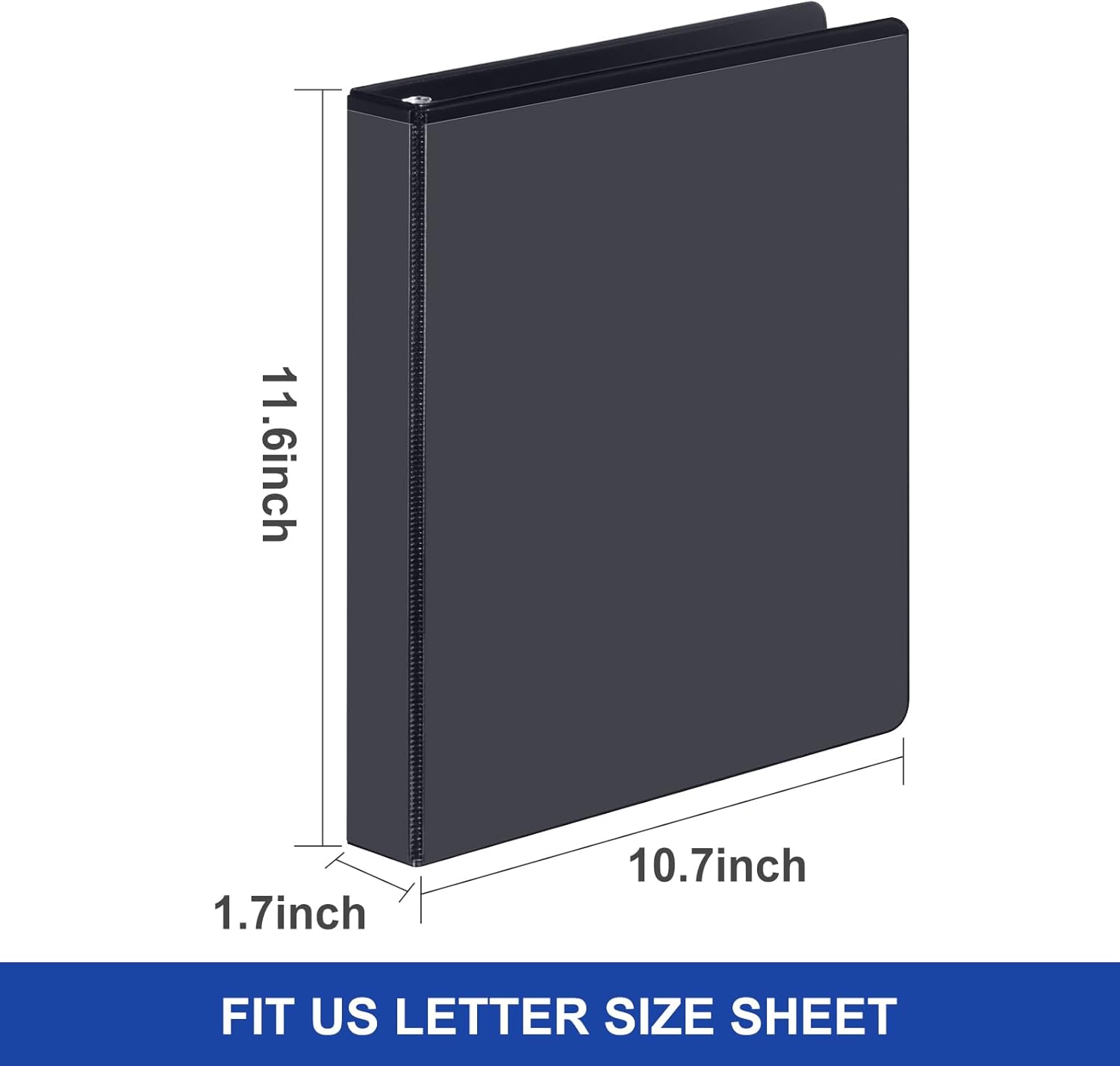 Comix Sturdy 1.5 Inch D-Ring Binders, 1.5'' 3 Ring Binder with Clear View Cover, 1-1/2 Inch Rings Holds 350 Sheets of 8.5" x 11" Paper, 6 Packs (White) 38 51dRMH3wH6L. AC SL1500 - northernschoolofshiatsu.co.uk