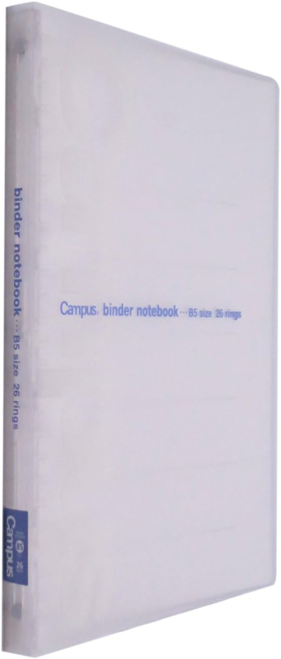 Kokuyo Campus Slide Binder, Slim Type, B5, 26 Holes, Up to 30 Sheets, Transparent, Japan Import (RU-P733T) 1 51ehc8Xt2dL. AC SL1407 - northernschoolofshiatsu.co.uk