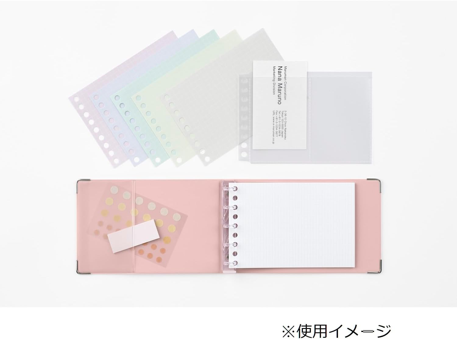 Maruman FM64-30 Loose Leaf Binder Yuance Mini 5 Hole, Light Purple 41 51gDHny0MyL. AC SL1500 - northernschoolofshiatsu.co.uk