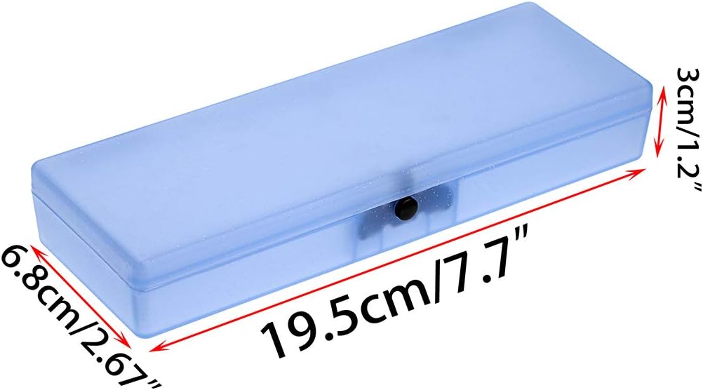 BTSKY 5 Pack Colorful Plastic Pencil Box Sketch Pencil Case Plastic Stationery Case with Snap Closure for Pencils, Pens, Drill Bits, Office Supplies 5 51hhJtnxE L. AC SL1024 - northernschoolofshiatsu.co.uk