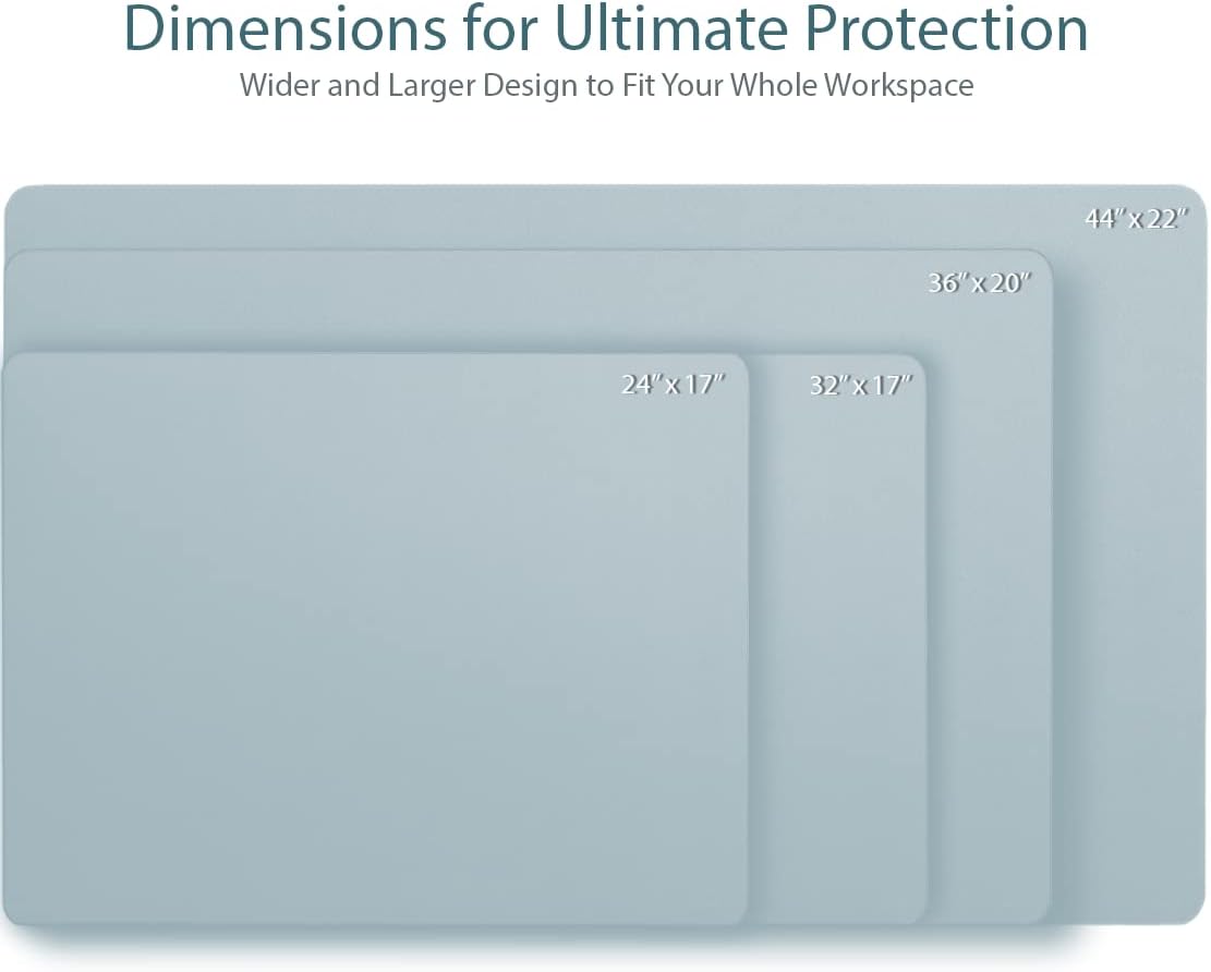 Leather Desk Pad 36" x 20", Vine Creations Office Desk Mat Waterproof Black - Premium Quality - Smooth Mouse Writing Surface - Maximum Protection Dual-Sided Pu Leather Blotter for Desk Office/Home 62 51jIsW3TgzL. AC SL1112 - northernschoolofshiatsu.co.uk