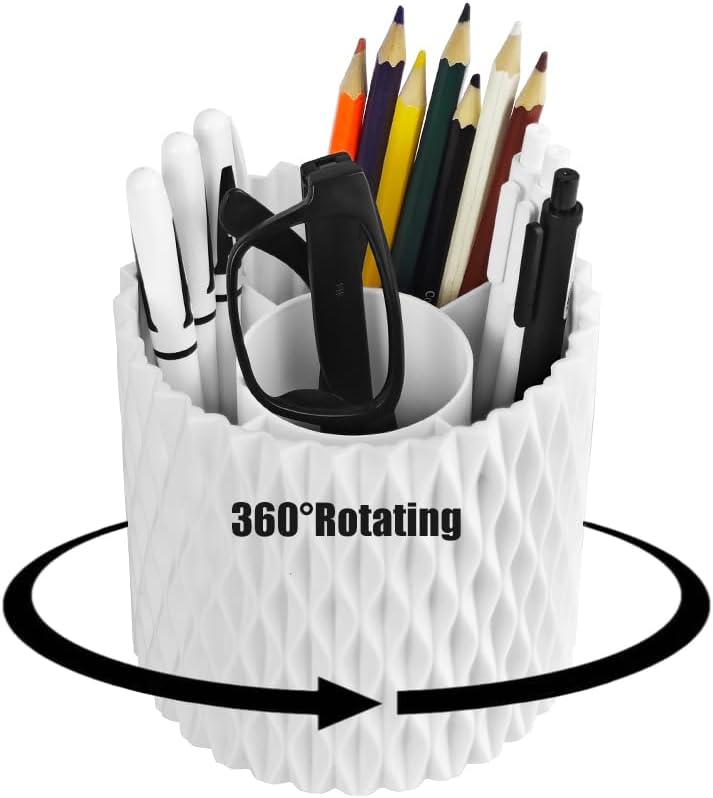 Pen Pencil Holder Cup Container PU Leather Desk Organizer Stand Decor Brush Scissor Holder Decoration Office Desk Home School (3.3" x 3.3" x 4", Black) 117 51jmo+tRRIL. AC SL1001 - northernschoolofshiatsu.co.uk