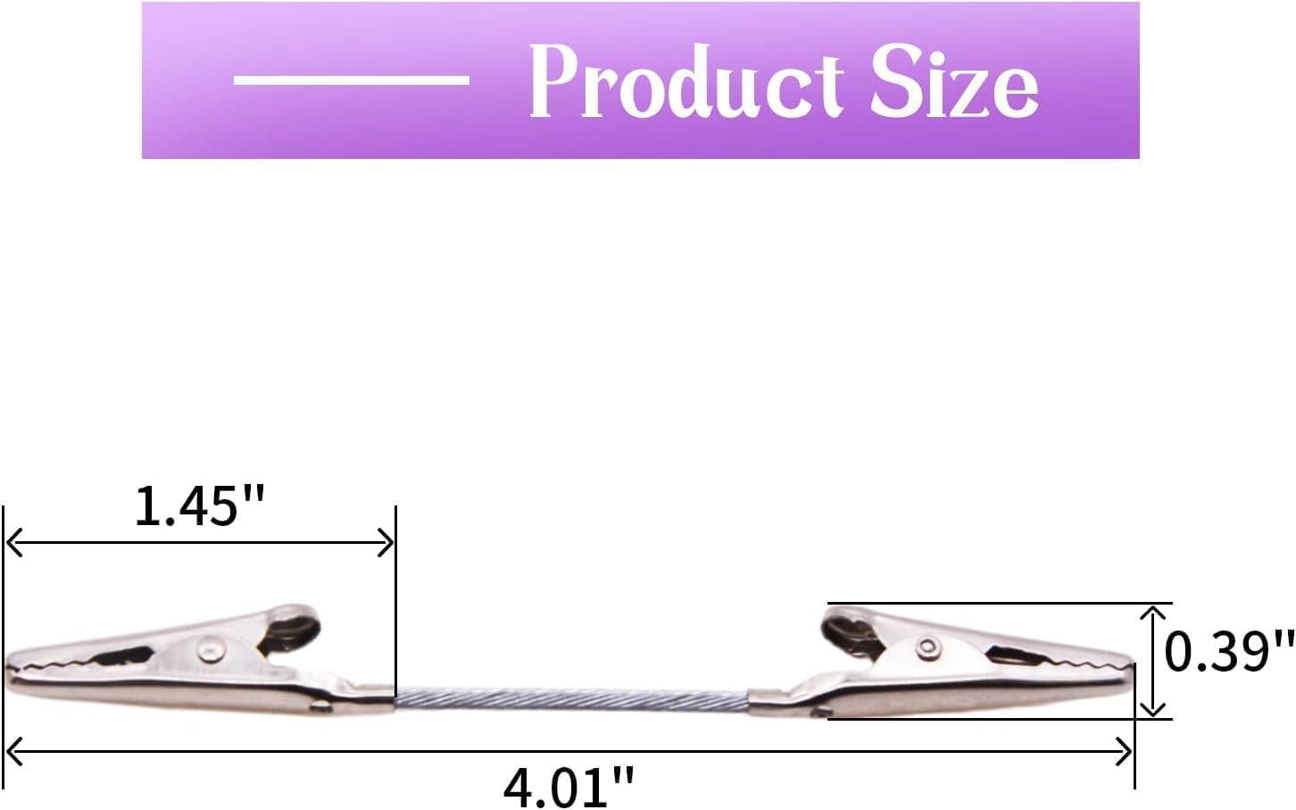 PENCK 20PCS Double Head Alligator Memo Clip, Photo Holder, Metal Wire Holders Picture Memo Note Clips Clamps for DIY & Crafts 2 51kgF4QCOkL. AC SL1452 - northernschoolofshiatsu.co.uk