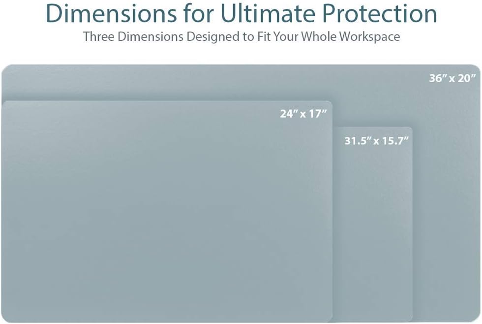 Leather Desk Pad 36" x 20", Vine Creations Office Desk Mat Waterproof Black - Premium Quality - Smooth Mouse Writing Surface - Maximum Protection Dual-Sided Pu Leather Blotter for Desk Office/Home 53 51l2yqfCPVL. AC SL1000 - northernschoolofshiatsu.co.uk
