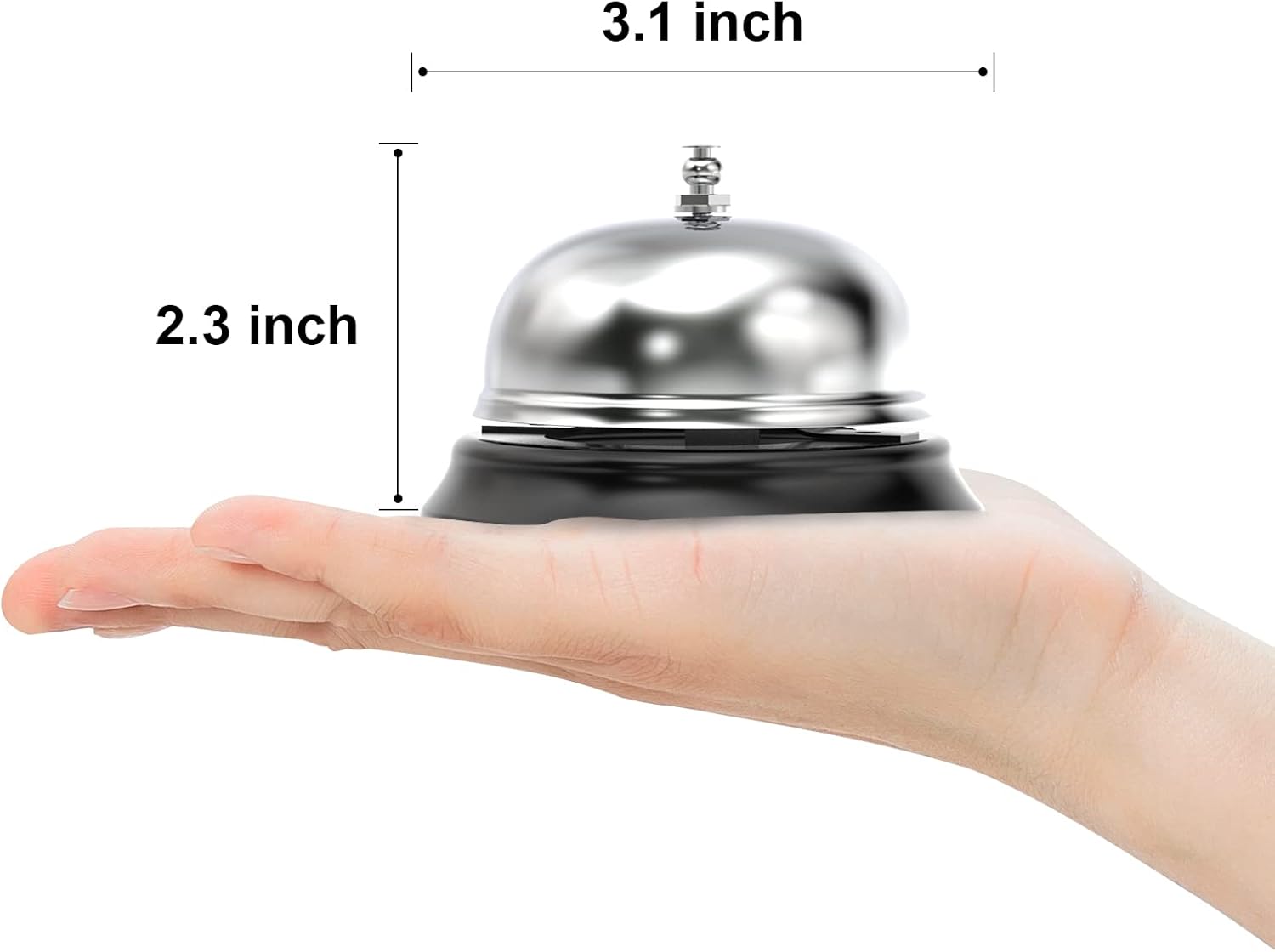 Call Bell, Service Bell Dinner Desk Bell for The Porter Kitchen Restaurant Bar Hotel Schools 23 51lA W3R3LL. AC SL1500 - northernschoolofshiatsu.co.uk