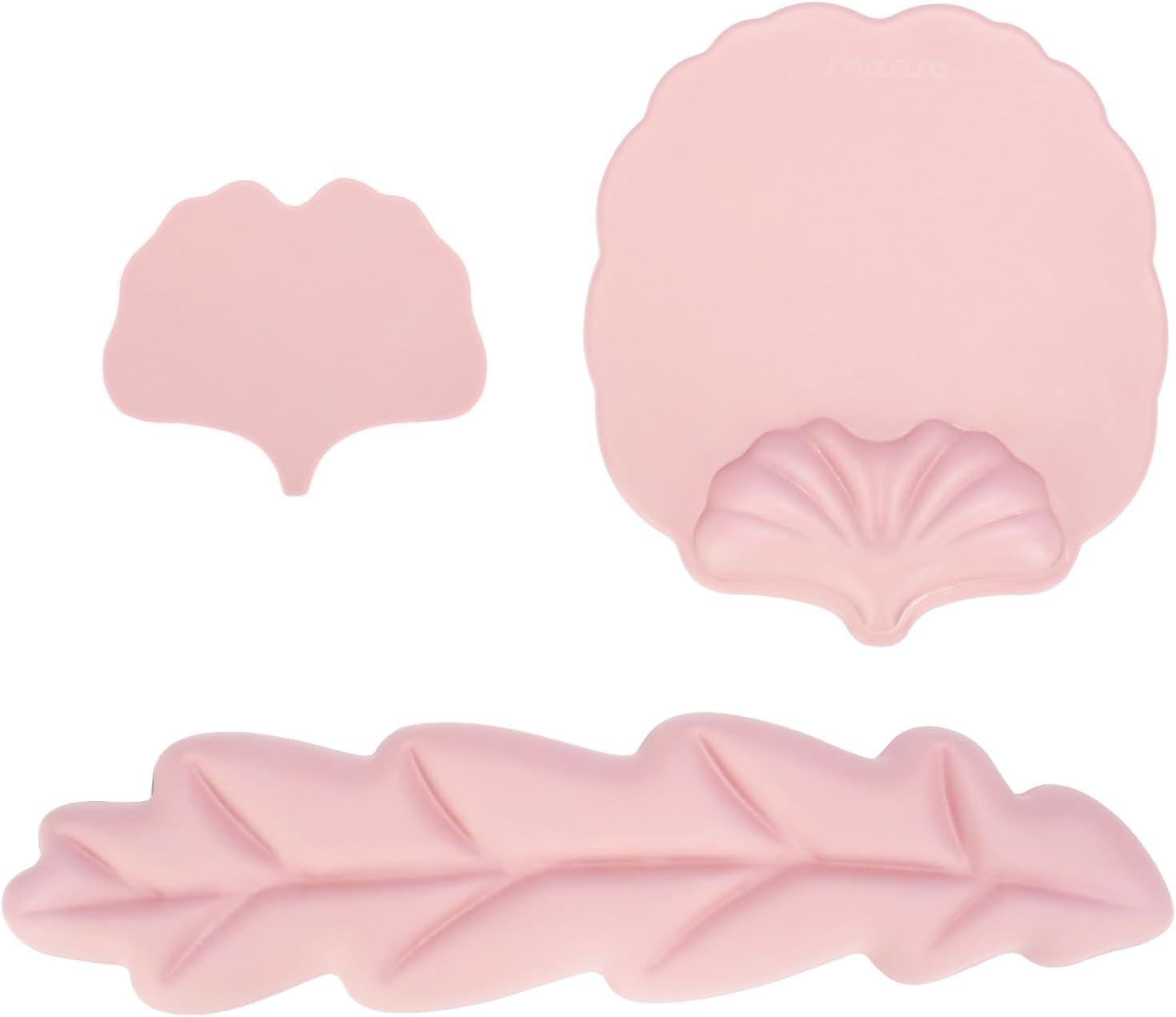 MOSISO Mouse Pad and Keyboard Wrist Rest & Coaster, Leaf Shaped Ergonomic Wrist Rest Support for Mousepad Non-Slip Base Pain Relief&Easy Typing Cushion with Memory Foam for Home Office, Pink 1 51m7HcqyA4L. AC SL1500 - northernschoolofshiatsu.co.uk