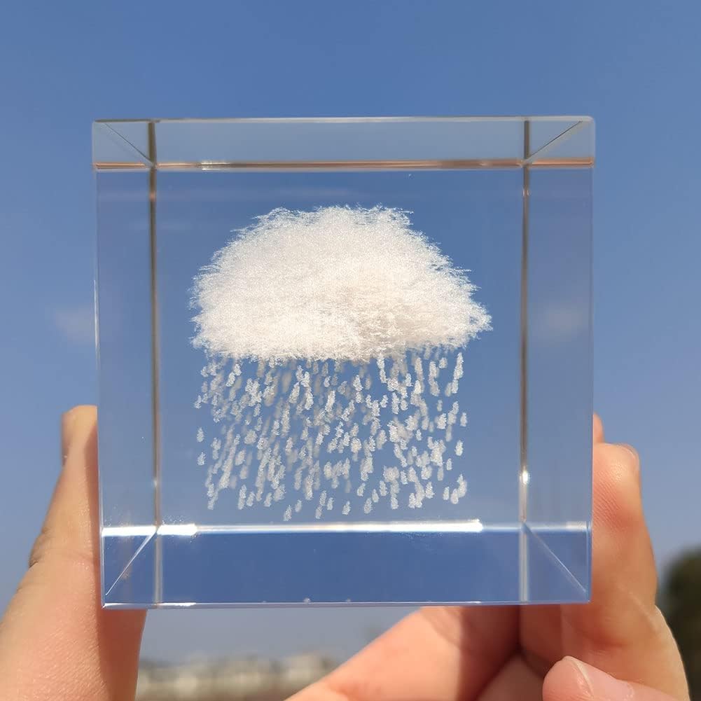 3D Rain Cloud Crystal Cube Paperweight Room Decor K9 Glass Feng Shui Ornaments Figurines Engraving for Home (Rain) 6 51nEvi9Ks0L. AC SL1001 - northernschoolofshiatsu.co.uk