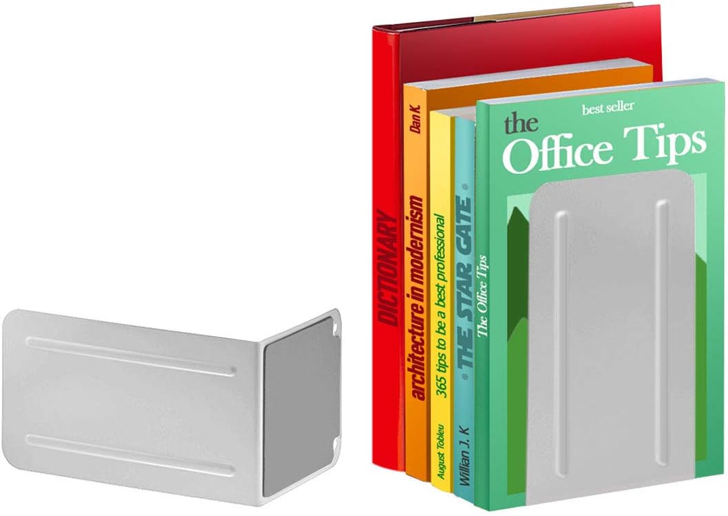 Acrimet Premium Metal Bookends (Heavy Duty) (Yellow Color) (1 Pair) 8 51nwUss93iL. AC SL1080 - northernschoolofshiatsu.co.uk