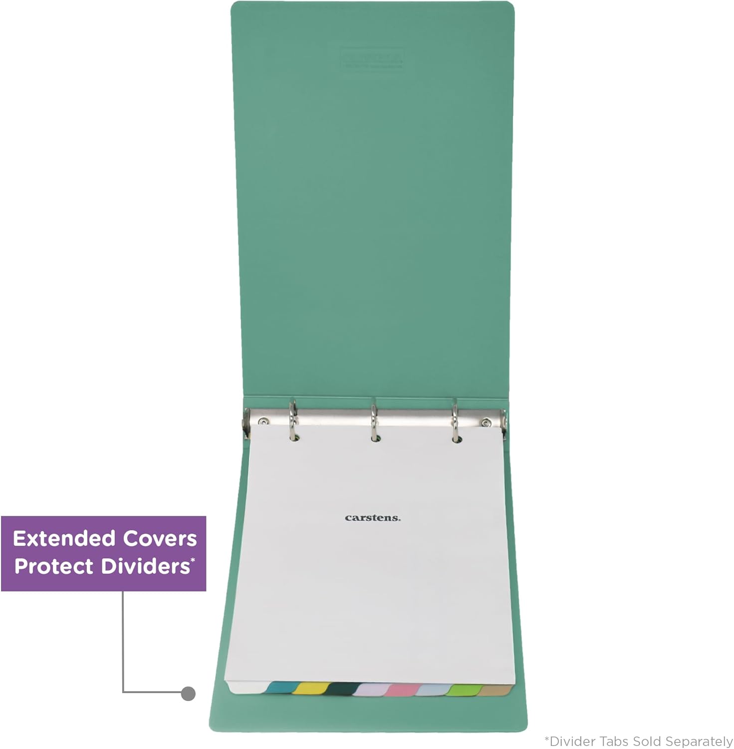 Carstens 1-Inch Heavy Duty 3-Ring Binder - Top Opening, Powder Blue, Durable Plastic, Precision No-Gap Rings, Waterproof Cover, No Pockets, Holds 125 US Letter Sheets, BPA-Free, Made in USA (8754-3R) 101 51pQydD49bL. AC SL1500 - northernschoolofshiatsu.co.uk
