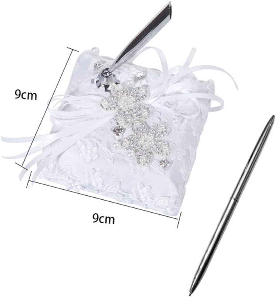 Wedding Pen Stand with Rhinestone Elegant Ribbon Pen Holder for Guest Book Signing for Wedding Engagements and Special Events Includes Pen 5 51sVItFnvaL. AC SL1283 - northernschoolofshiatsu.co.uk