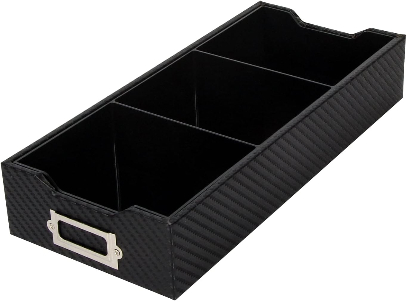 J JACKCUBE DESIGN JackCubeDesign Carbon Fiber Business Card Organizer Coupon Holder Name Card Organizer Name Card Holder With Removable Divider For Desk(4.29 x 1.76 x 9.75 inches)- :MK171 6 - northernschoolofshiatsu.co.uk