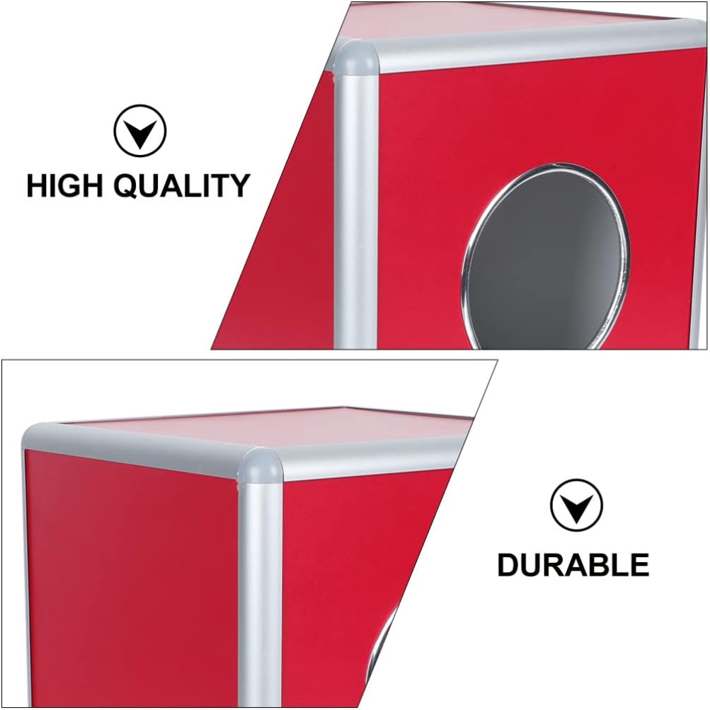 Cabilock Lucky Ball Game Box: Square Storage Container Metal Donation Box Opaque Ballot Box for Votes Advice Suggestion Cards Fundraising ( 29x29x29cm ) 5 51tcmIJZ1GL. AC SL1007 - northernschoolofshiatsu.co.uk