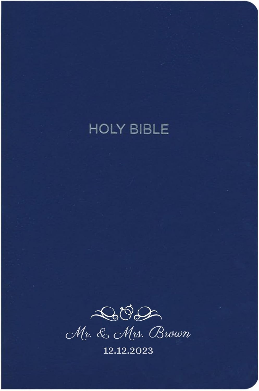 Personalized Custom NKJV Bible for Wedding Ceremony Christian Faith Vows Gift, Name, Date, Verse | Small Print Economy Bible New King James for Groom & Bride Up to 3 Rows of Text, Black 22 51tgUwbJkML. AC SL1500 - northernschoolofshiatsu.co.uk