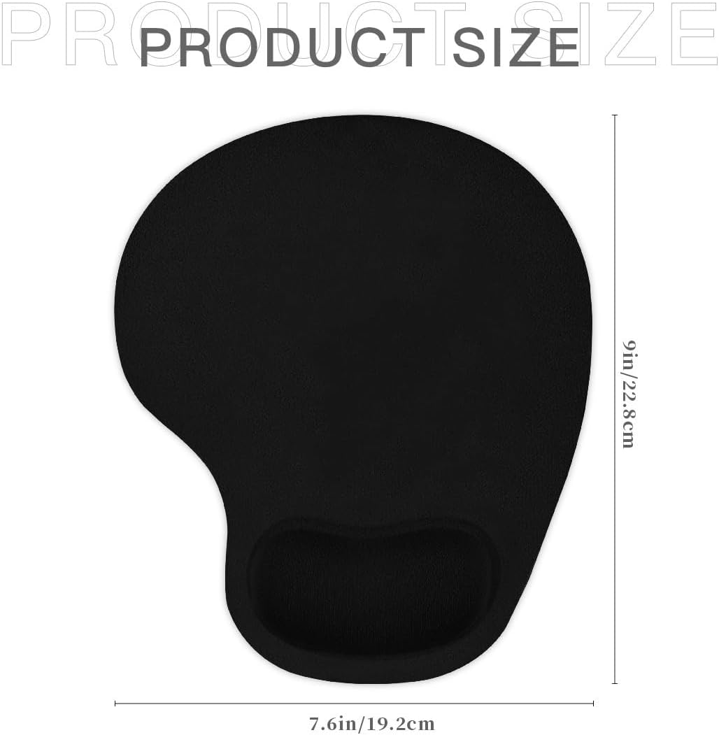 Personalized Wrist Rest Mouse Pad, Add Your Photo, Text, Logo or Art Design, Custom Your own Customized Gaming, Office Mousepad, Black, 7.6-9 7 51w43PEWt8L. AC SL1200 - northernschoolofshiatsu.co.uk