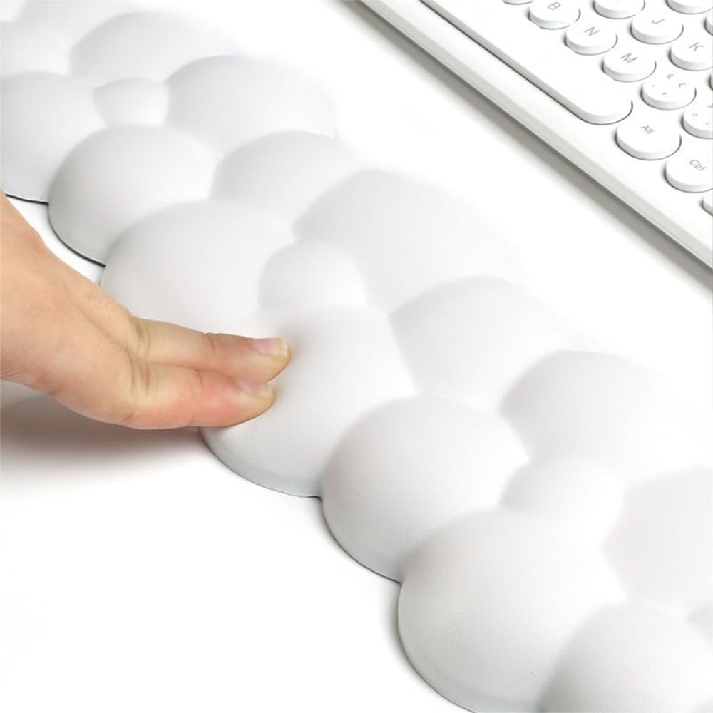 SGEE Ultra-Soft Keyboard and Mouse Wrist Rest for Computer – Pressure Relief Padding, Contoured Shape for Proper Alignment, Anti-Slip Base, Modern Look, Portable, Injury Prevention- White 2 51wCGRVy8LL. AC SL1000 - northernschoolofshiatsu.co.uk