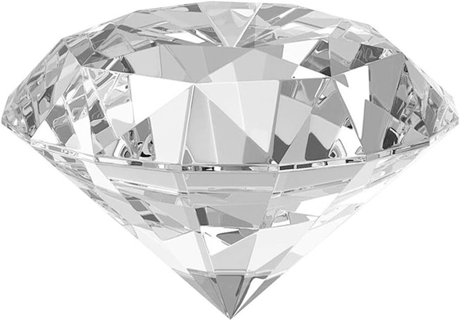 DS. DISTINCTIVE STYLE Crystal Paperweight Crystal Diamond for Nail Pictures Wedding Decorations Cake Topper Photography Prop 14 - northernschoolofshiatsu.co.uk