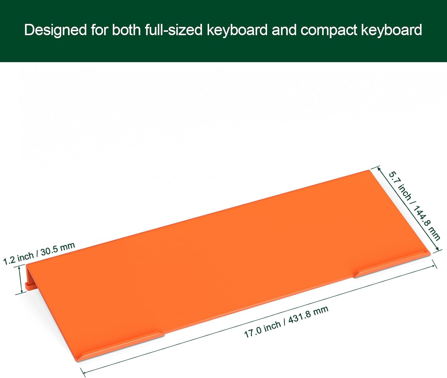 Computer Keyboard Stand Holder - Ergonomic Acrylic Keyboard Stand for Desktop Comfortable Keyboard Tray Riser with Silicone Anti-Slip Strip for Home School Office Desk Accessory, Lightpink 2 - northernschoolofshiatsu.co.uk